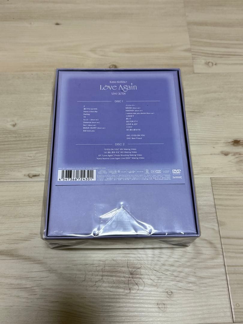 西野カナ　Love Again Live2024 DVD