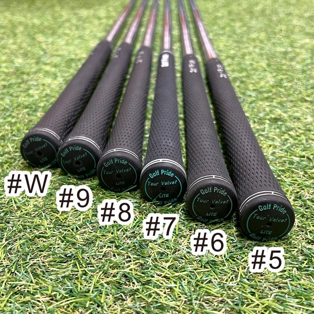 【名器】i210 アイアン #5～#W（6本） モーダス105 Sピン PING