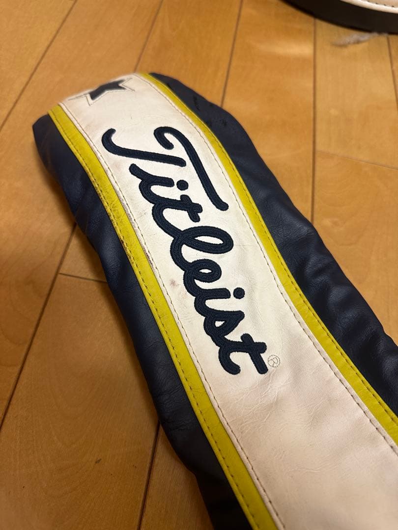 Titleist キャディバッグ ホワイト/ネイビー/イエロー