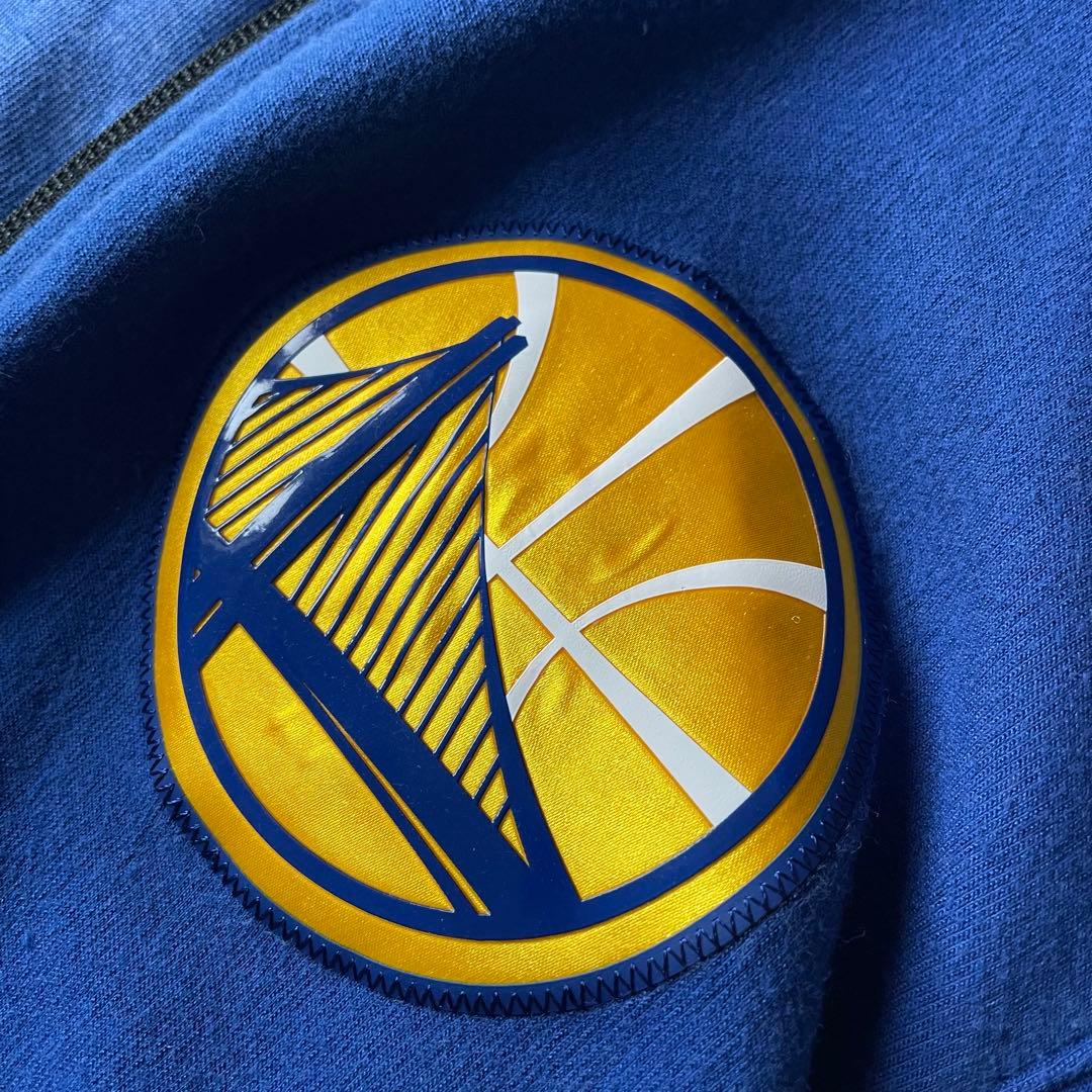 ナイキ NIKE NBA ウォリアーズ dry fit パーカー