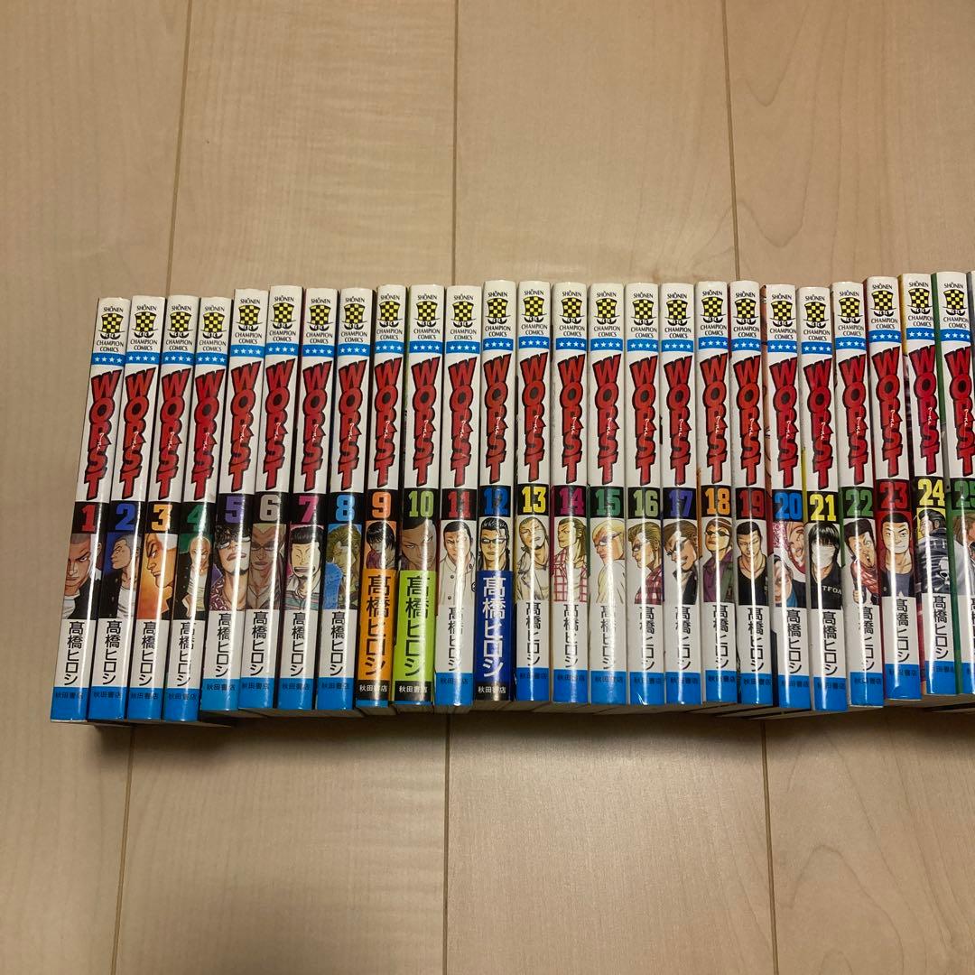 ワースト　全巻1巻～33巻完結 +キャラクターブック