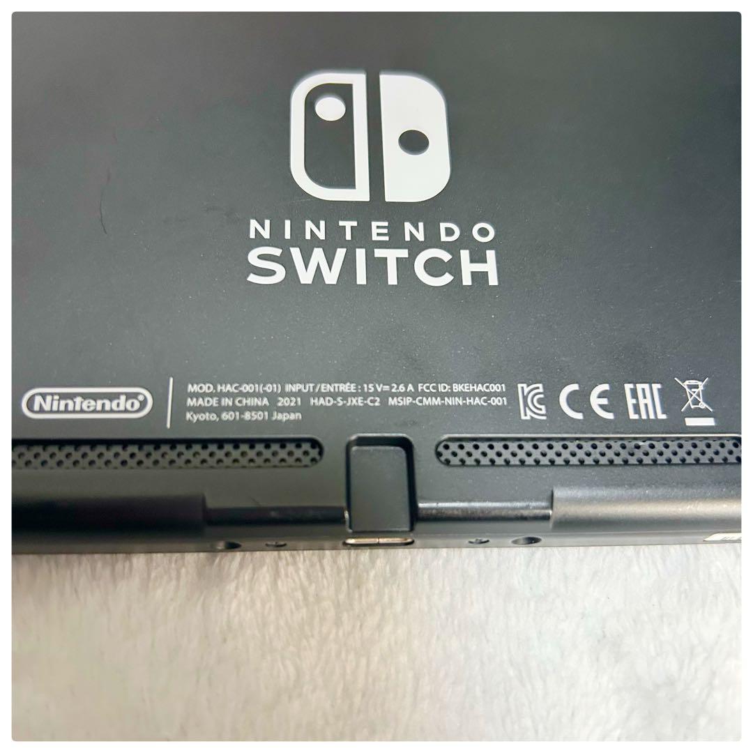 動作確認済み✨️箱無し Nintendo Switch 2021年製 プロコン付き