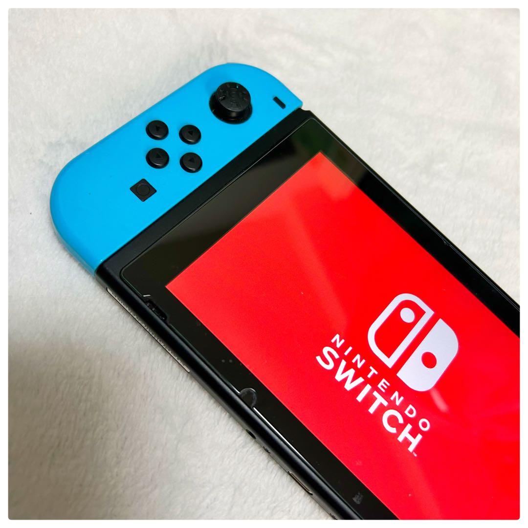 動作確認済み✨️箱無し Nintendo Switch 2021年製 プロコン付き