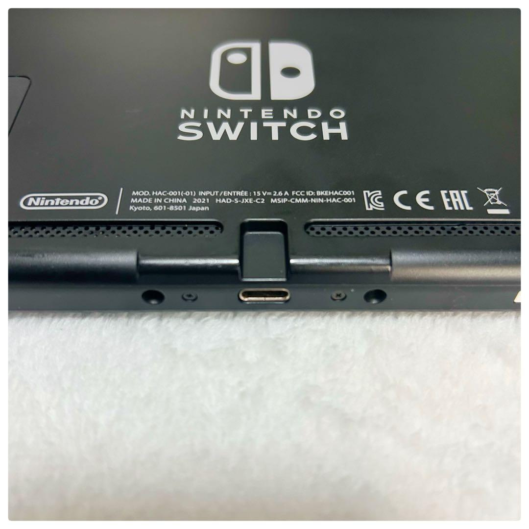 動作確認済み✨️箱無し Nintendo Switch 2021年製 プロコン付き