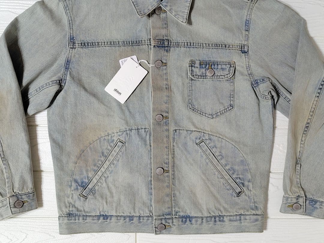 【新品未使】shiun 8MJL DENIM JACKET Sサイズ