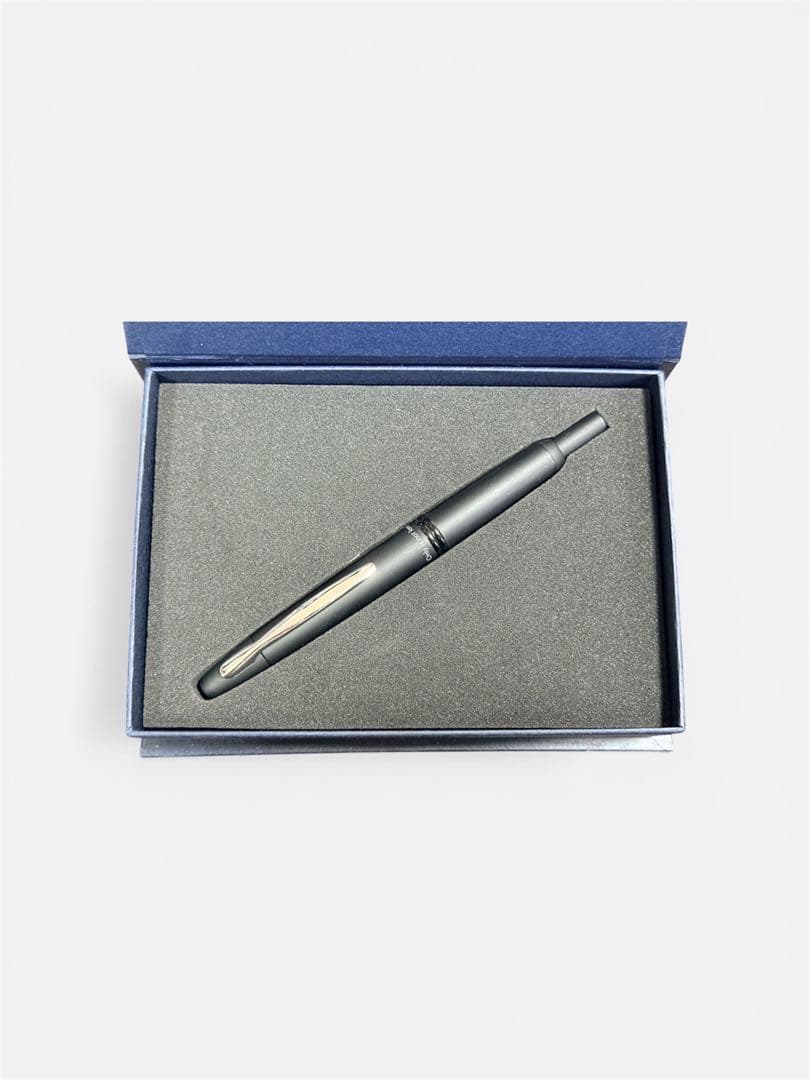 PILOT ほぼ日手帳 キャップレス 万年筆 ブラック EF字 ノック式