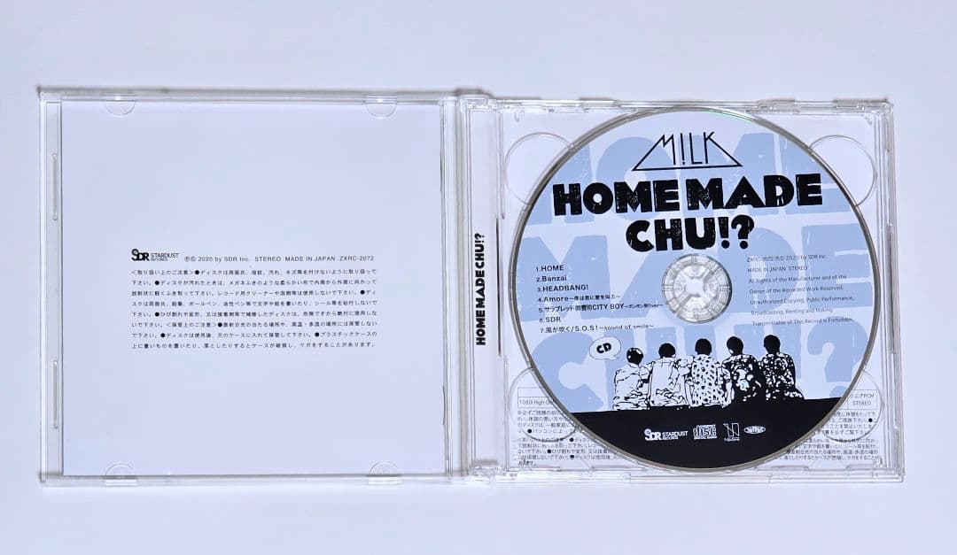 M!LK【 MADE CHU!?】FC限定盤 CD＋Blu-ray