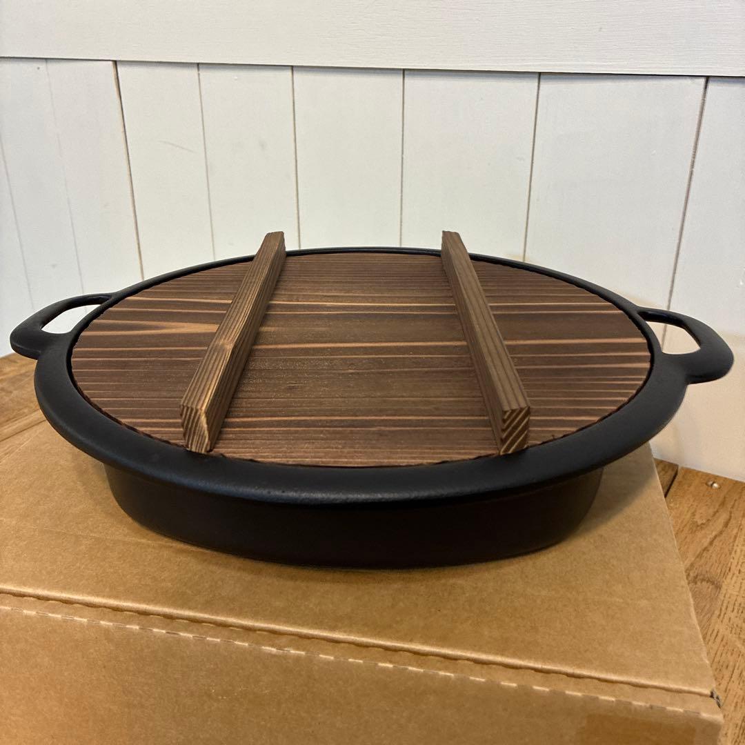 新品 IWACHU すき焼き兼用餃子鍋