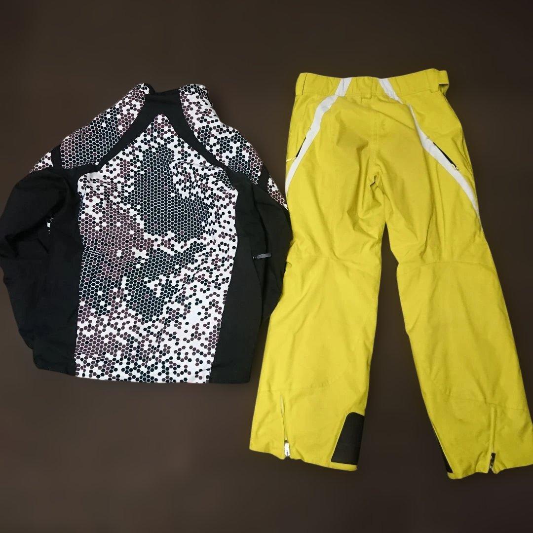 送料無料【DESCENTE】スキーウェア上下まとめ L/L