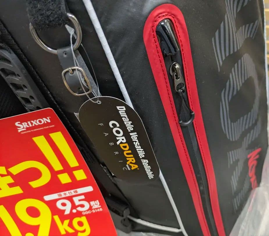 新品未使用品 タグ付 スリクソン SRIXON ゴルフ キャディバッグ 軽量！