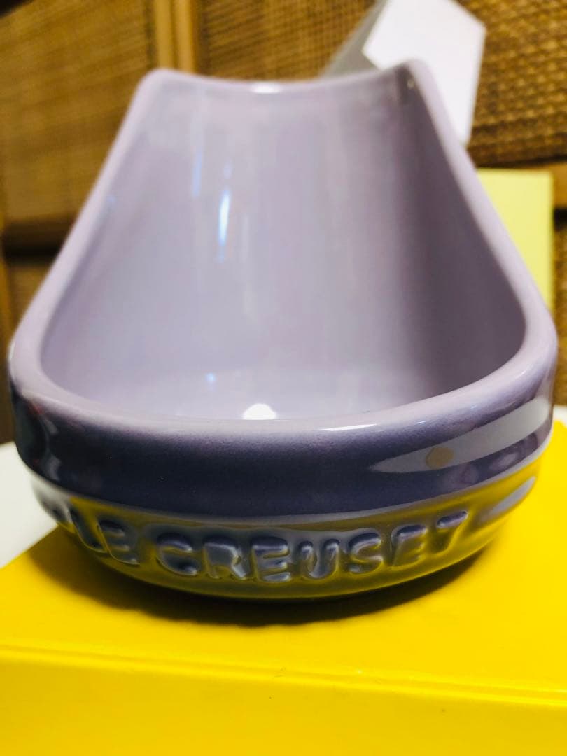 LE CREUSET ブルーベルパープル　食器スタンド