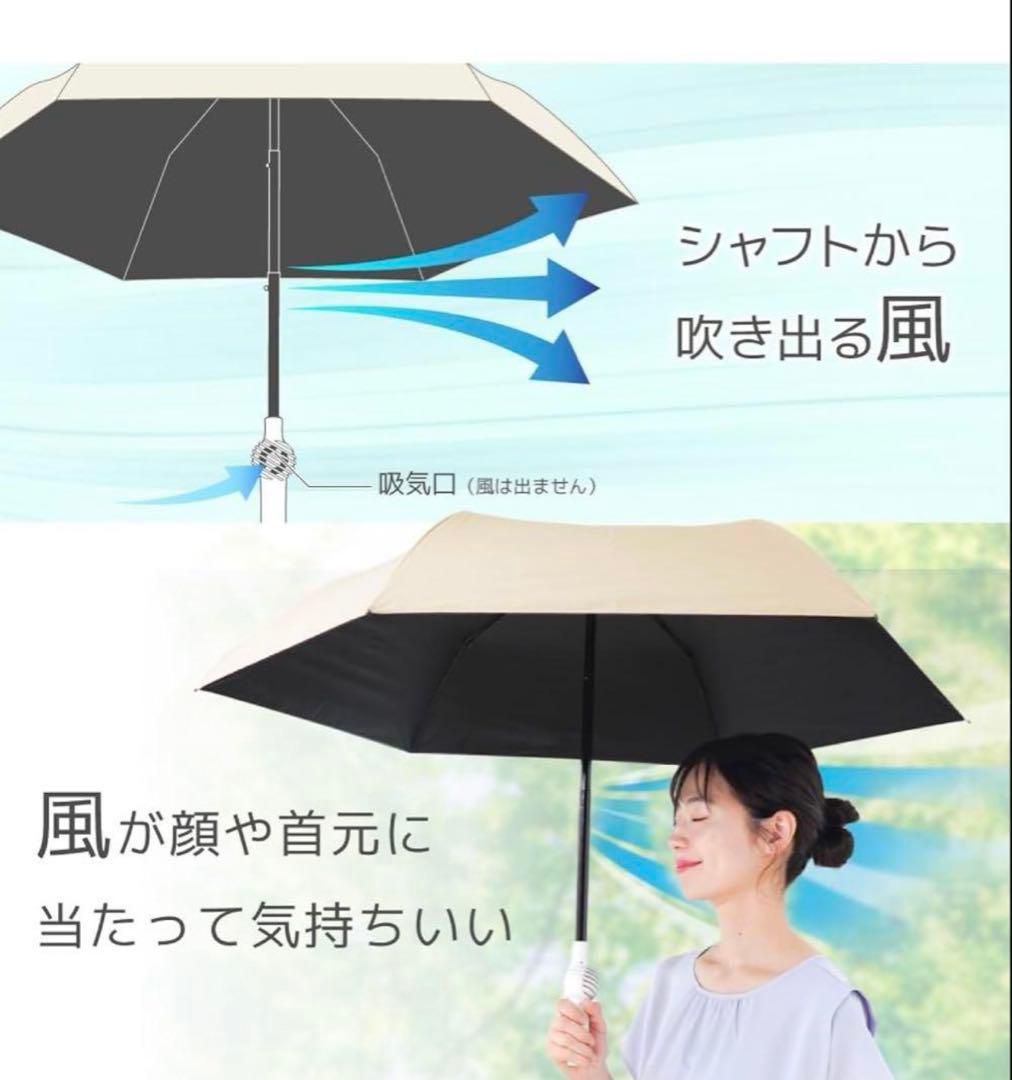 【折り畳み】 THANKO ファンブレラ POLE クラシックブルー
