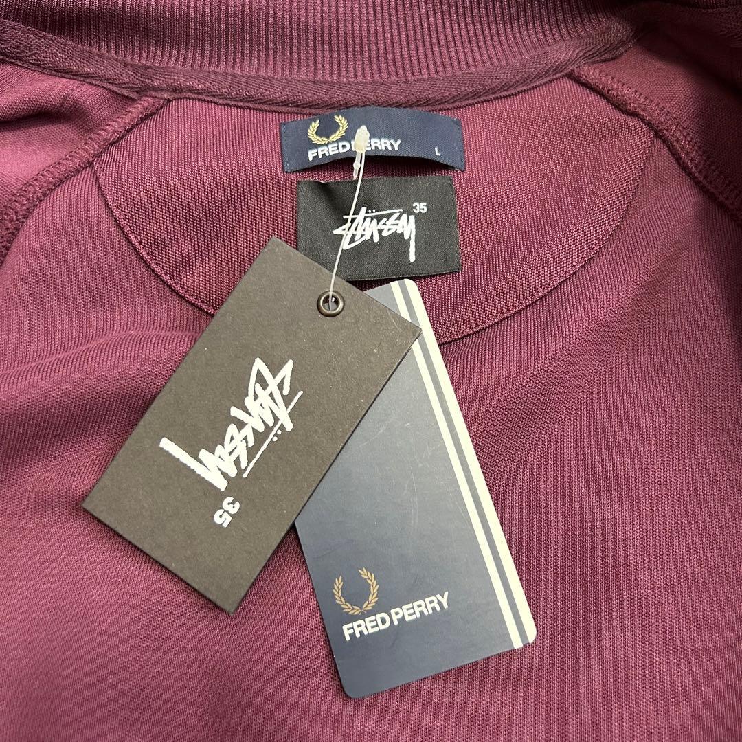 新品 Stussy × Fred Perry Track Jacket Lサイズ