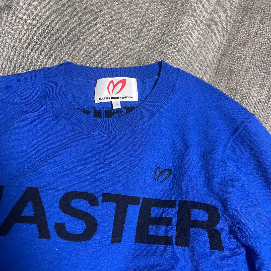 杏*♡様 MASTER BUNNY EDITION セーター 青　サイズ 4