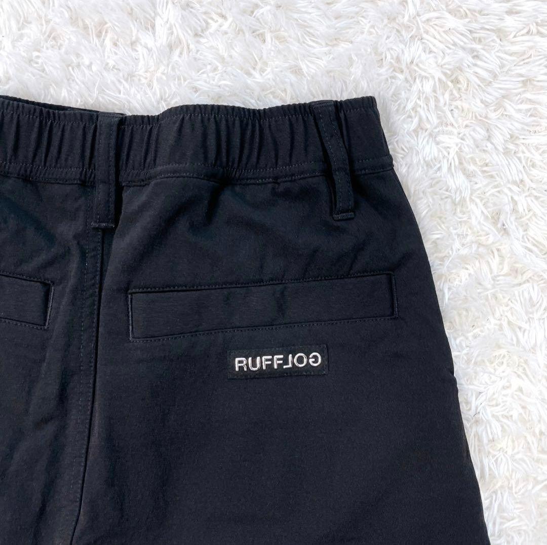 美品✨️ RUFFLOG ラフロッグ ハイパーストレッチゴルフスカート 黒