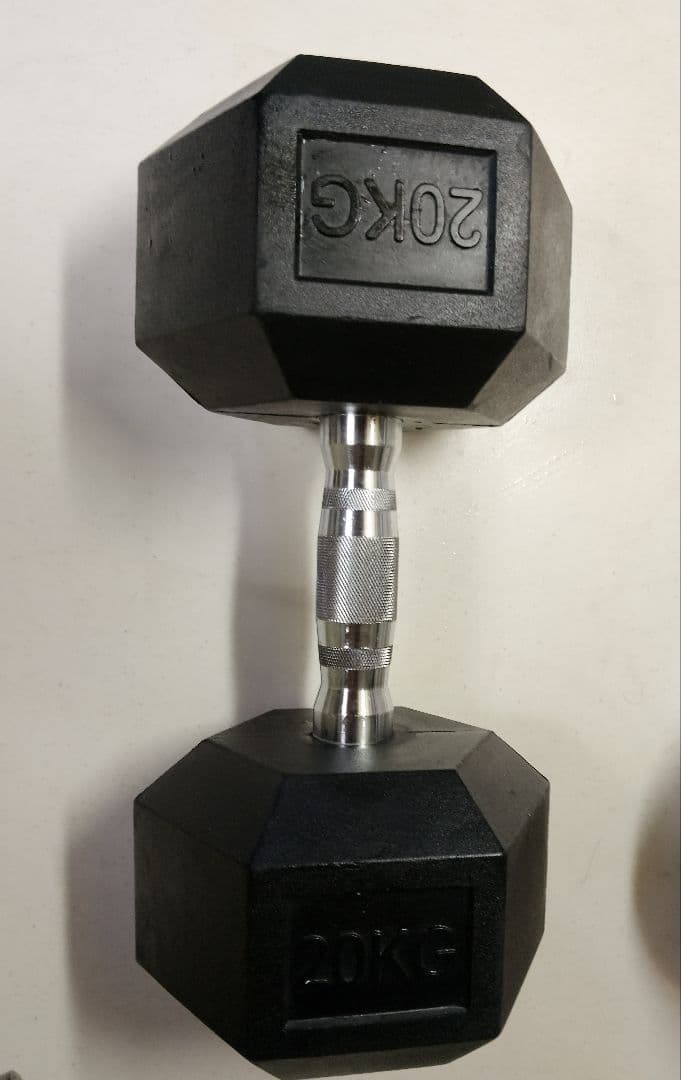 ヘックスダンベル　　20kg 2個
