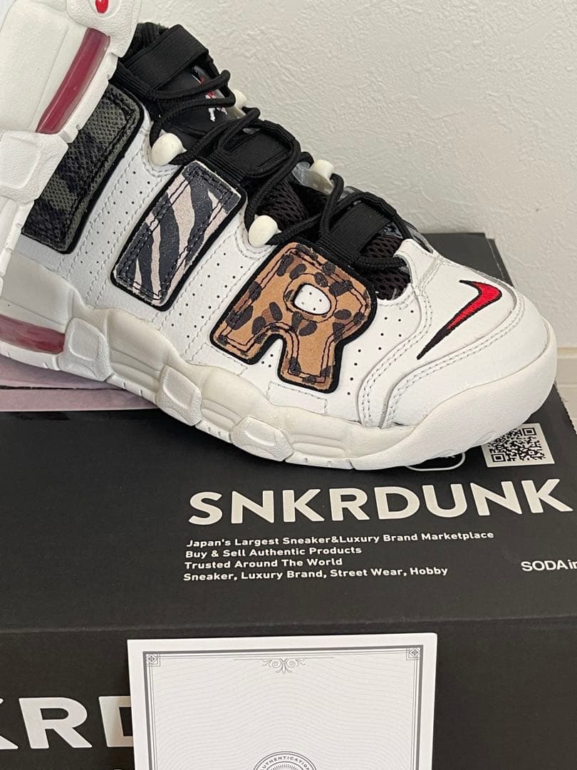 ‼️美品‼️NIKE エアモアアップテンポ　アニマル