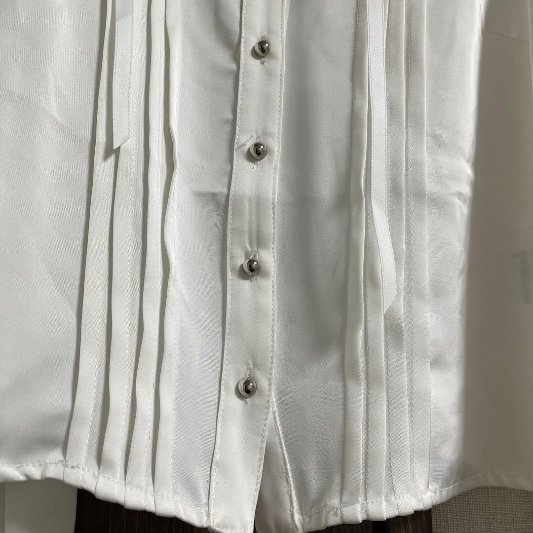 トップス rilly emulie Rose Ribbon Collar Blouse