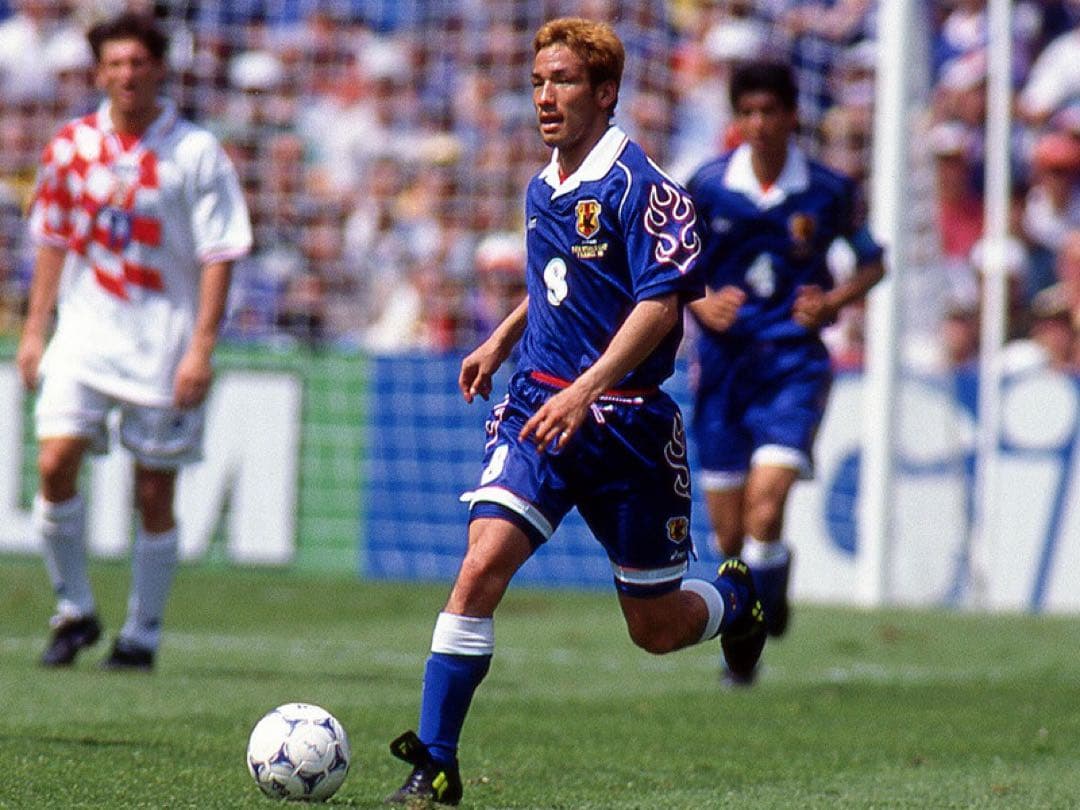 日本代表 ホームユニフォーム #8 中田英寿 / アシックス 90s