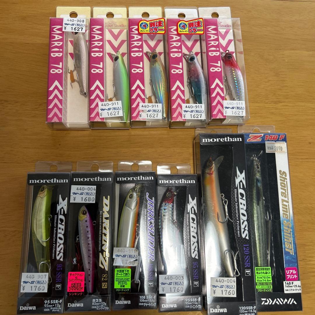 MARIB 78 & morethan その他ルアー11セット