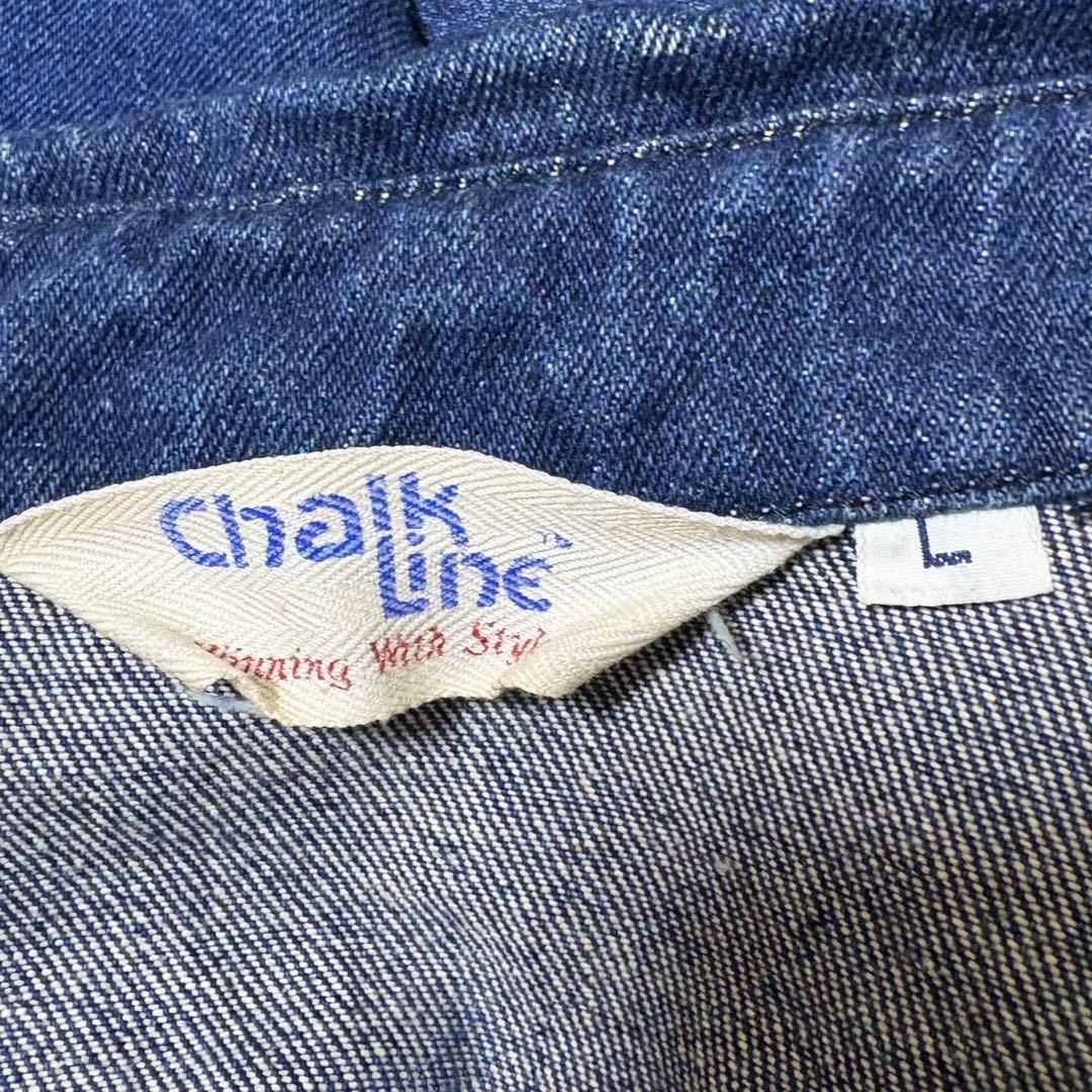 80s Chalk Line デニムジャケット サイズ L スタートレック 濃紺
