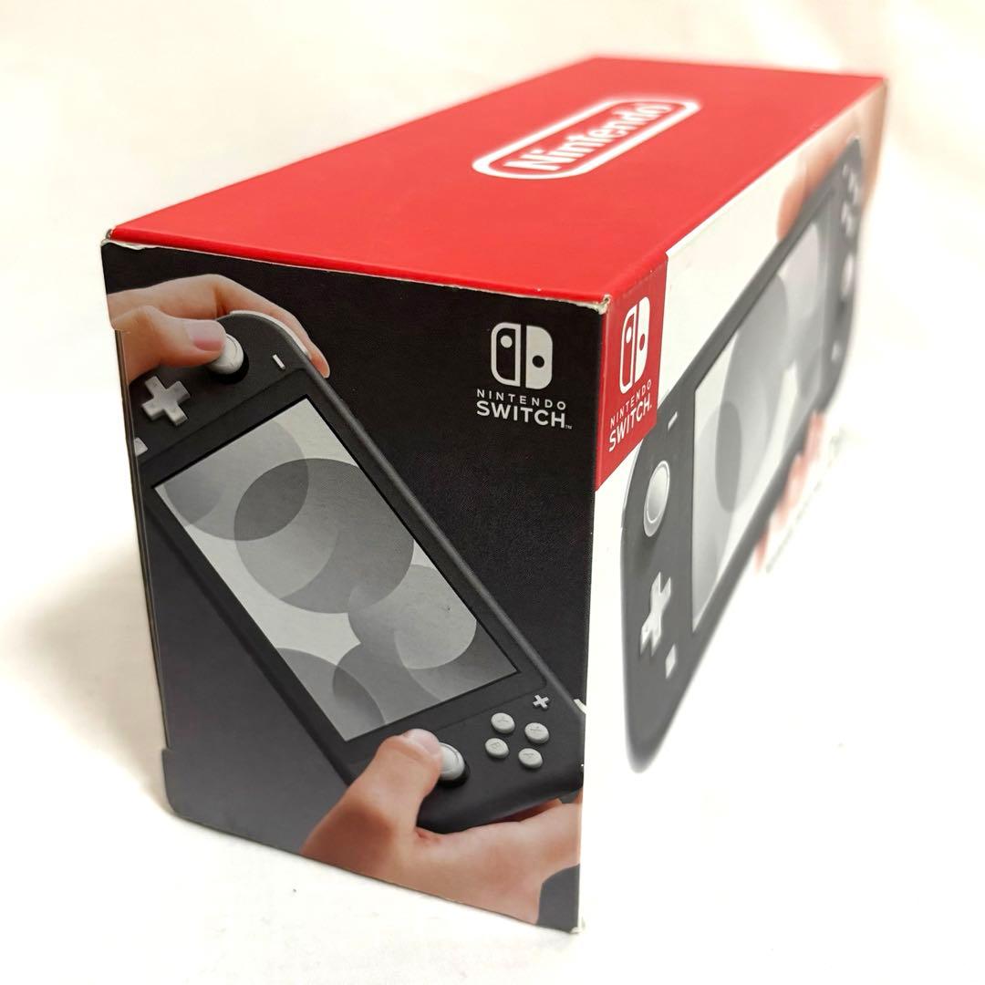 【極美品】 Switch Lite グレー 箱付 完動品