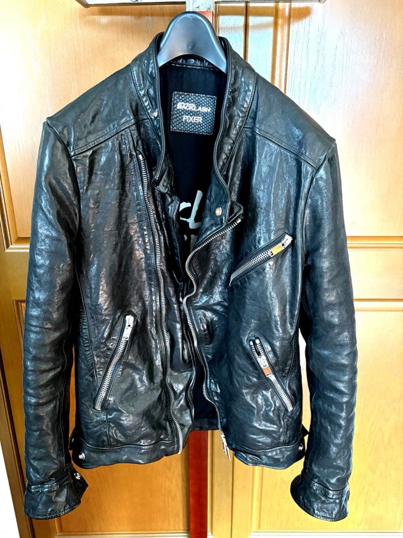BACKLASH × FIXER F-1 セミダブルライダース sizeM