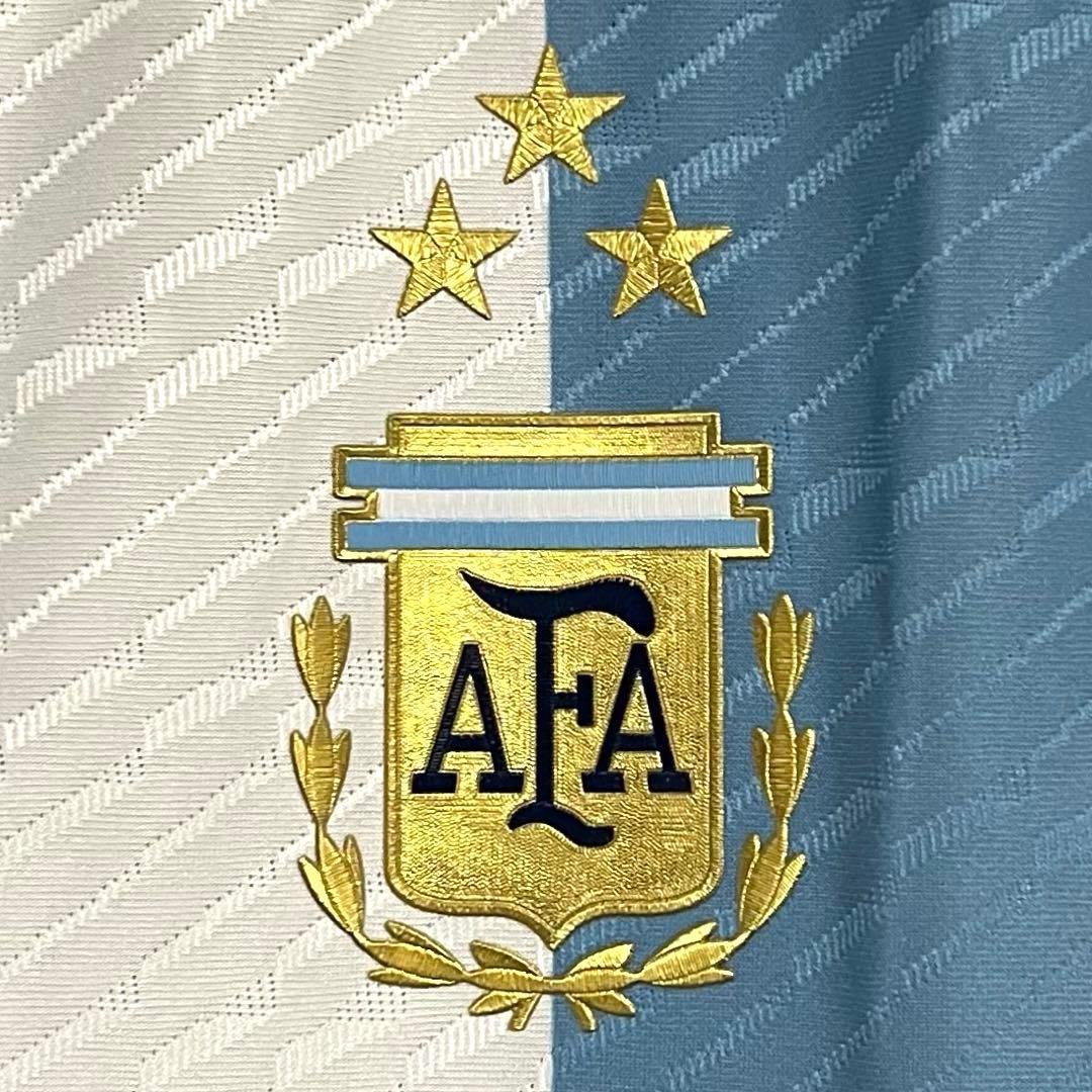 【新品/タグ付き】2022カタールW杯アルゼンチン代表♯10メッシ【XLサイズ】