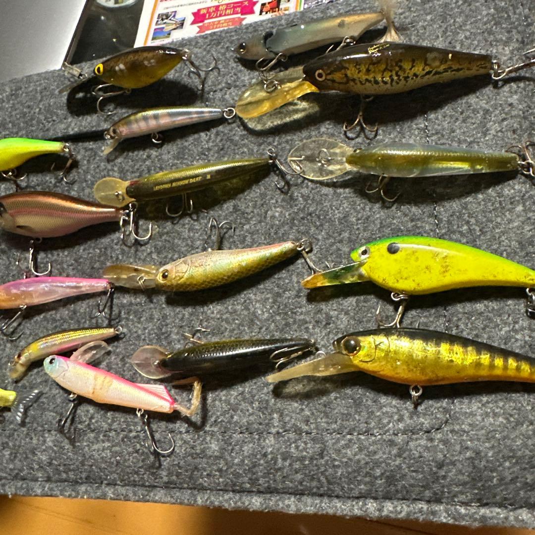 バス釣り引退　ジャッカル スピンビドー　ルアー16個セット
