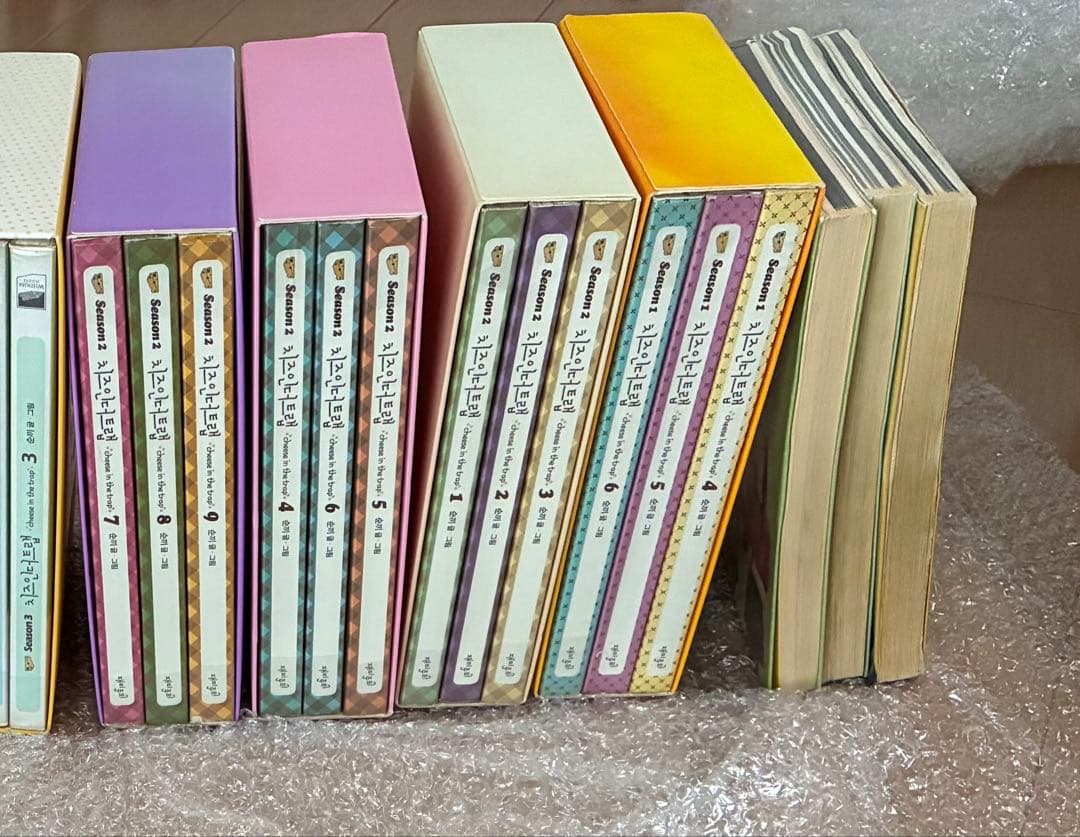 チーズインザトラップ　韓国版　漫画　全巻セット　season1.2 15冊セット