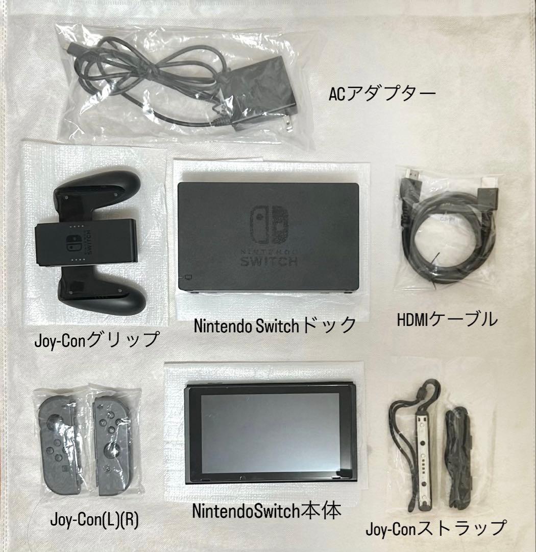 Nintendo Switch本体(バッテリー強化版) + 付属品