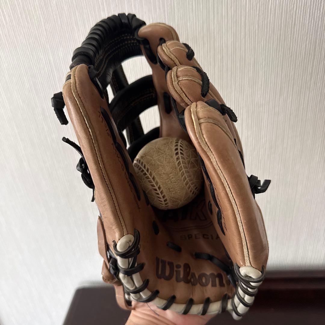 【激レア】Wilson \"A1K\" 硬式内野手用グラブ1787型日本未