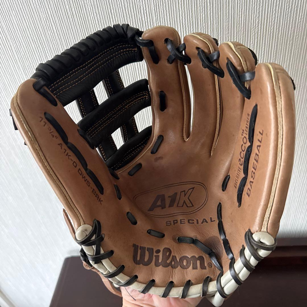 【激レア】Wilson \"A1K\" 硬式内野手用グラブ1787型日本未