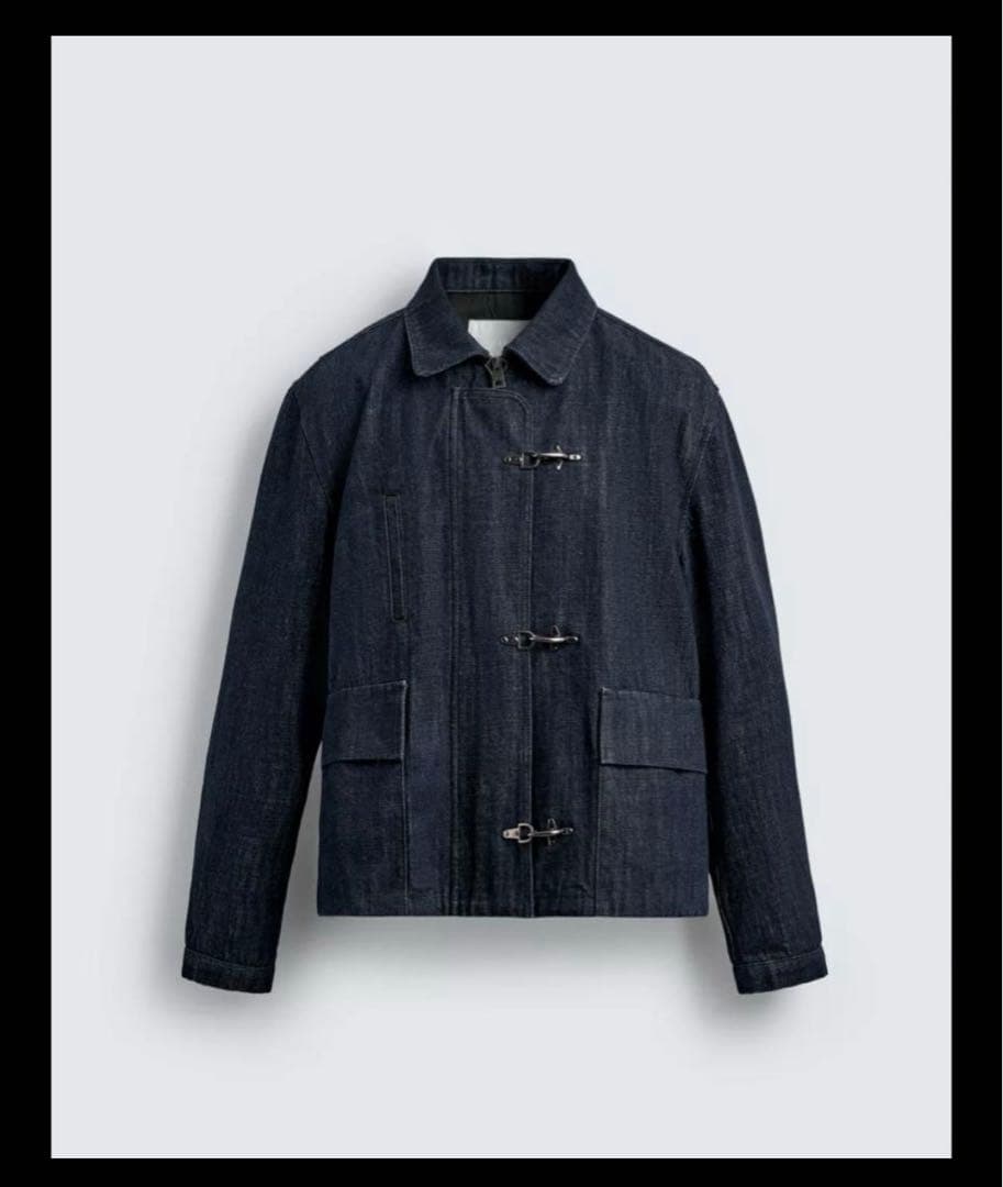 トグルボタンデニムジャケット　sサイズ ZARA