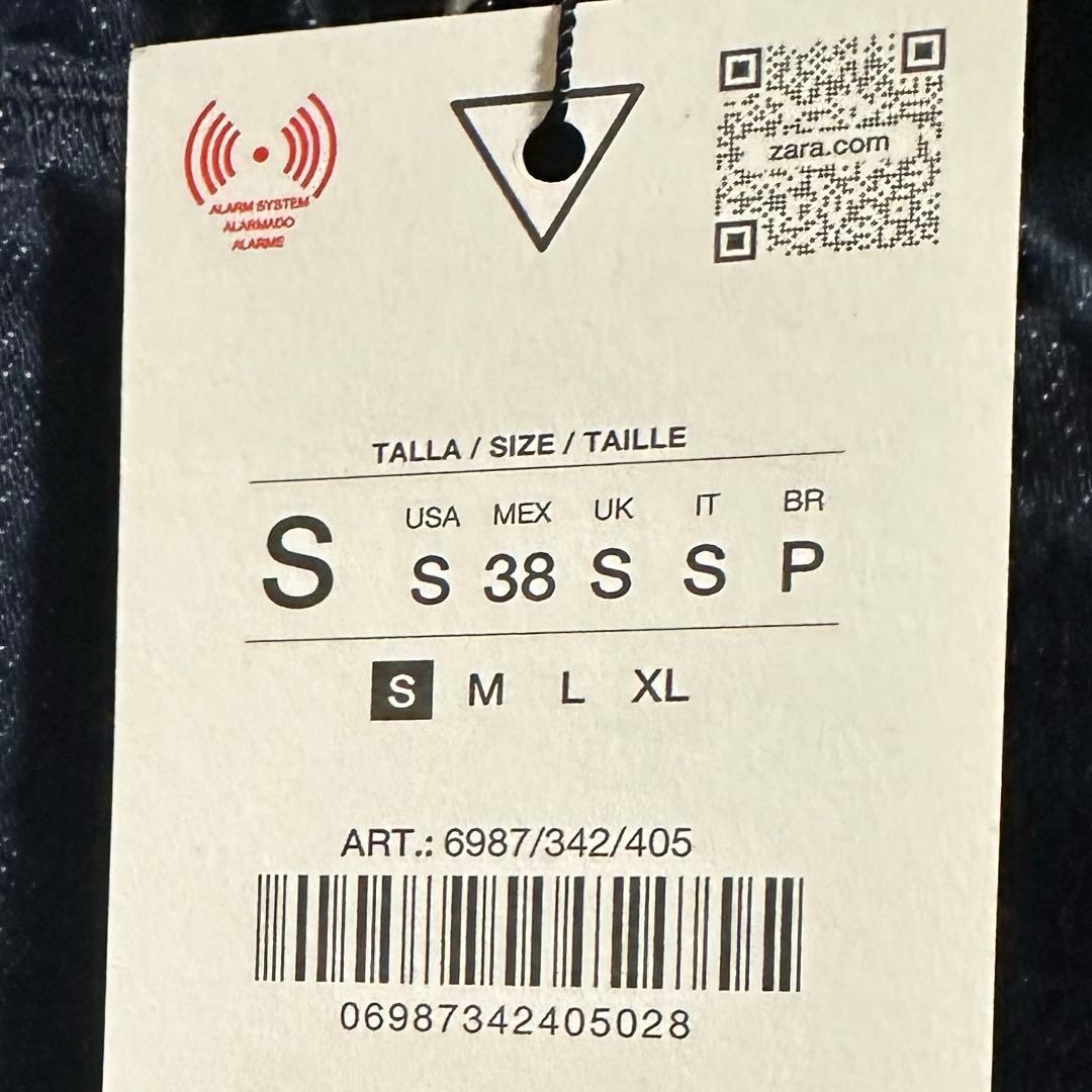 トグルボタンデニムジャケット　sサイズ ZARA