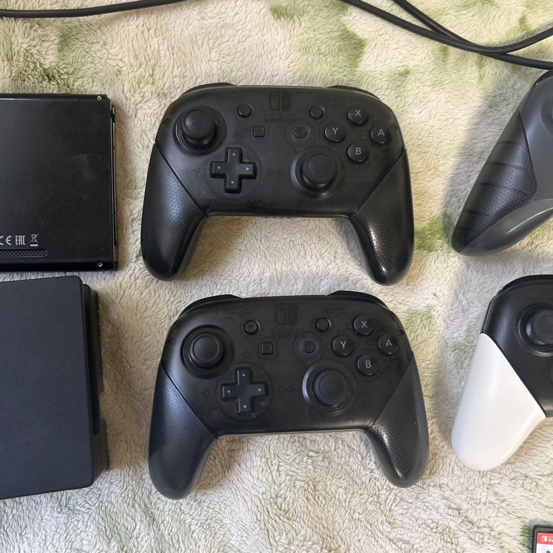 Switch 本体 大乱闘スマッシュブラザーズソフトコントローラ四つ付き
