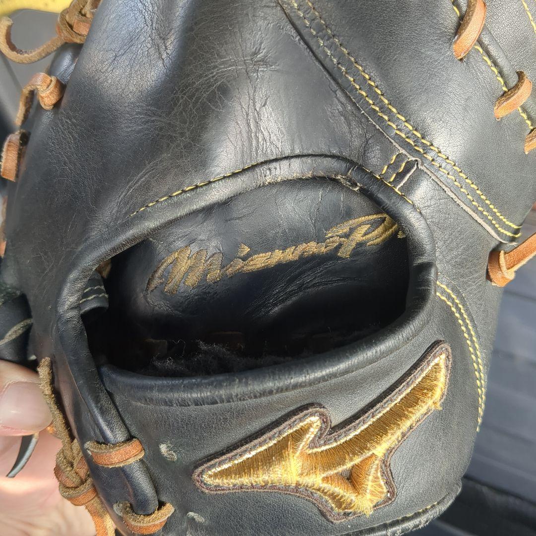 Mizunoプロ 硬式グローブ 黒　ファーストミット
