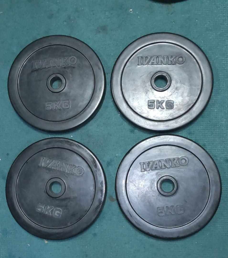 IVANKO 5kg プレート 4枚 28mm 用