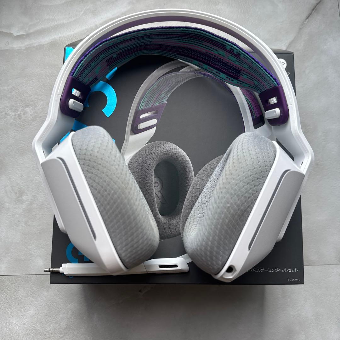 Logitech G733 ワイヤレスゲーミングヘッドセット