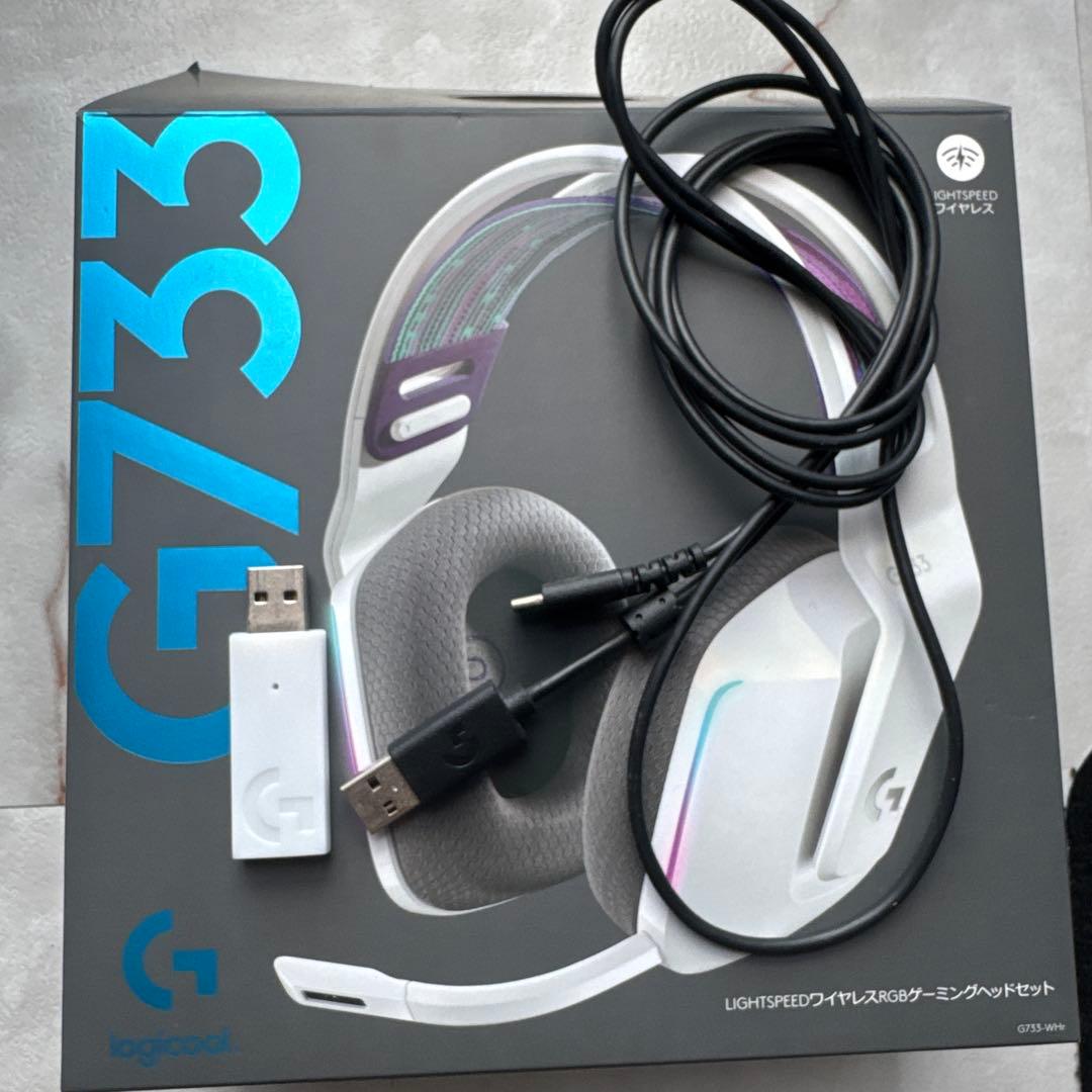 Logitech G733 ワイヤレスゲーミングヘッドセット