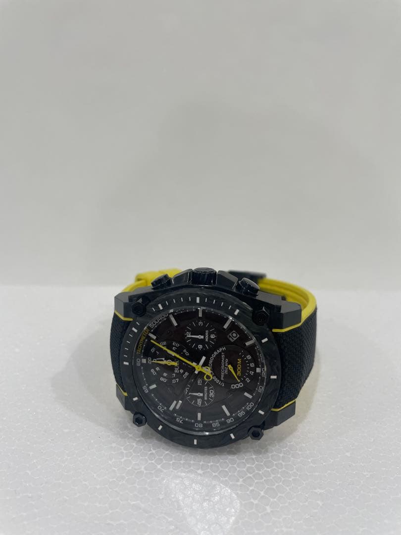 【稼働美品】BULOVAブローバメンズ時計　クォーツ
