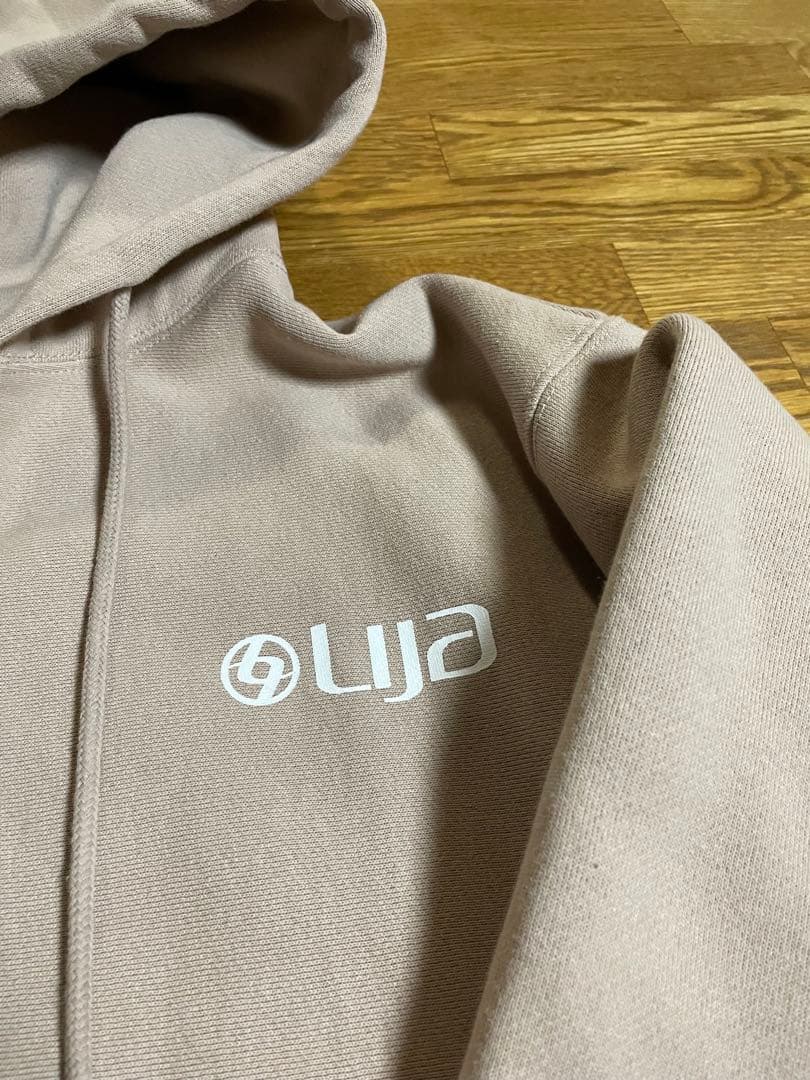 lija リージャ テニスウェア パーカー Sスモーキーピンク フーディ