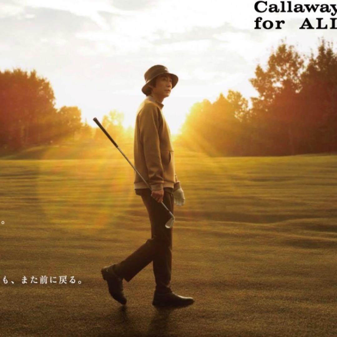 Callaway キャロウェイ ビッグロゴ トレーナー ゴルフウェア 相葉雅紀