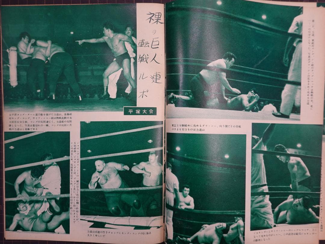 増刊プロレス 1955年（昭和30年） アジアの嵐 力道山
