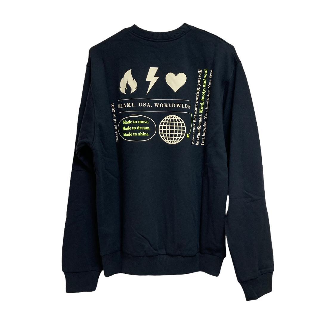 ZUMBA ズンバ XS Z2T000024 PULLOVER SWEATSHI