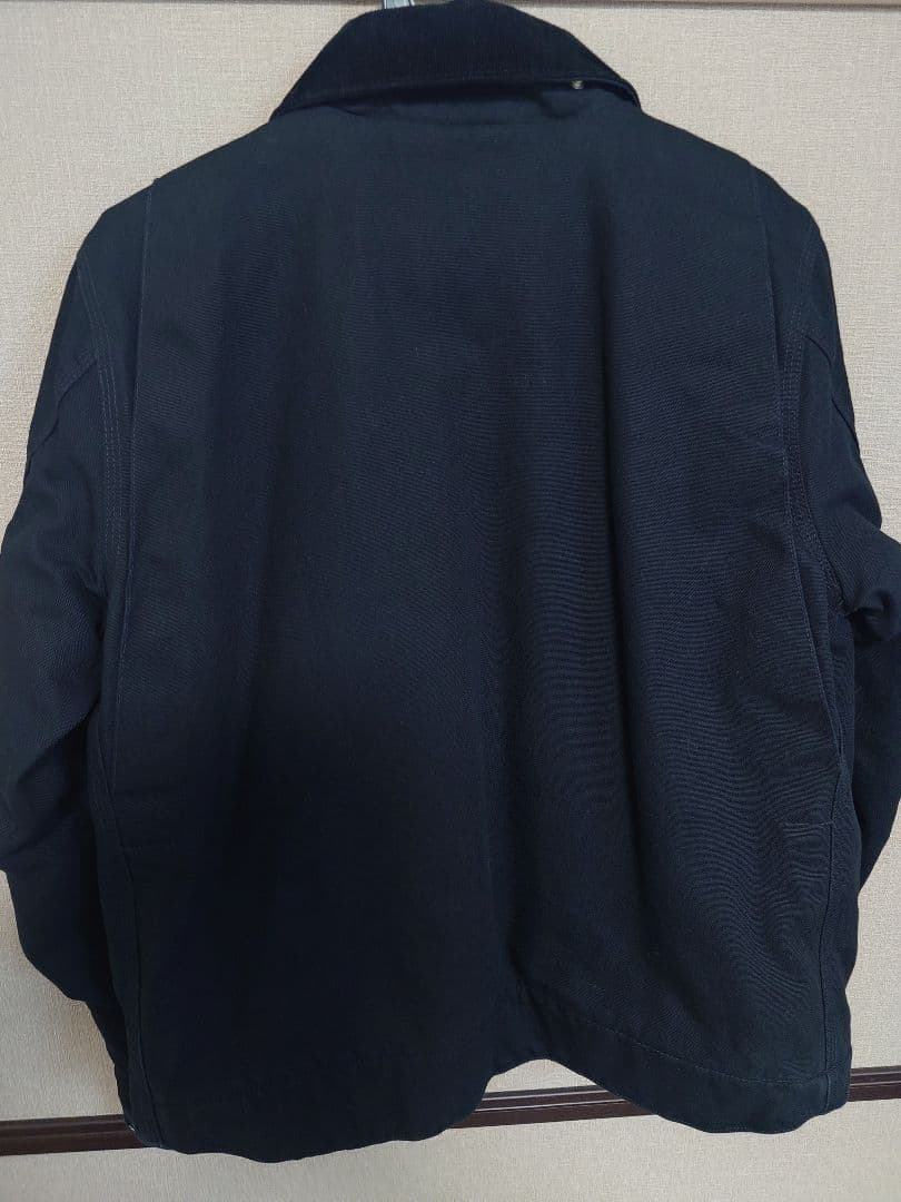 美品 カーハート デトロイトジャケット ブラックM