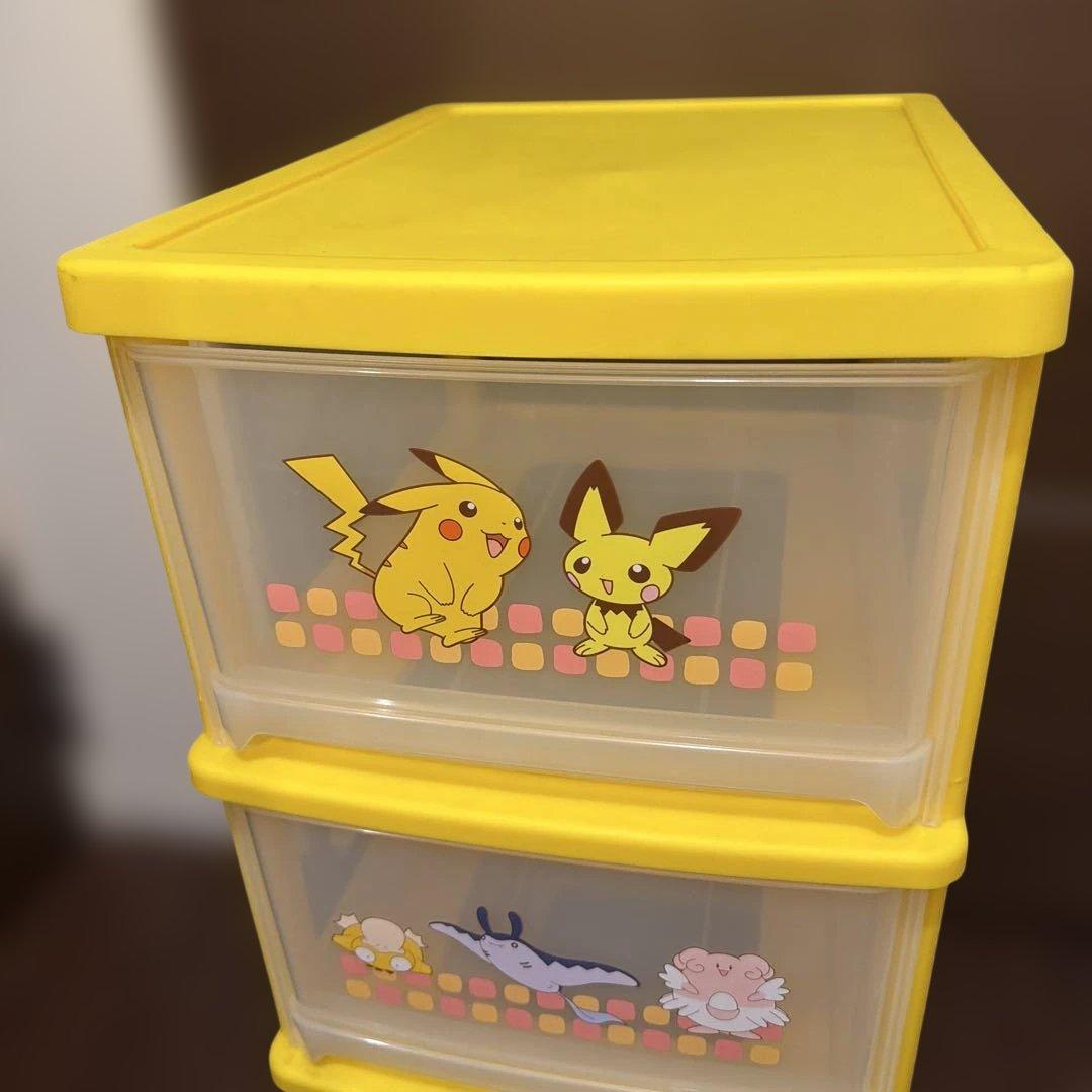 ポケットモンスター　衣装ケース　収納　チェスト　3段引き出し　ポケモン　希少☆