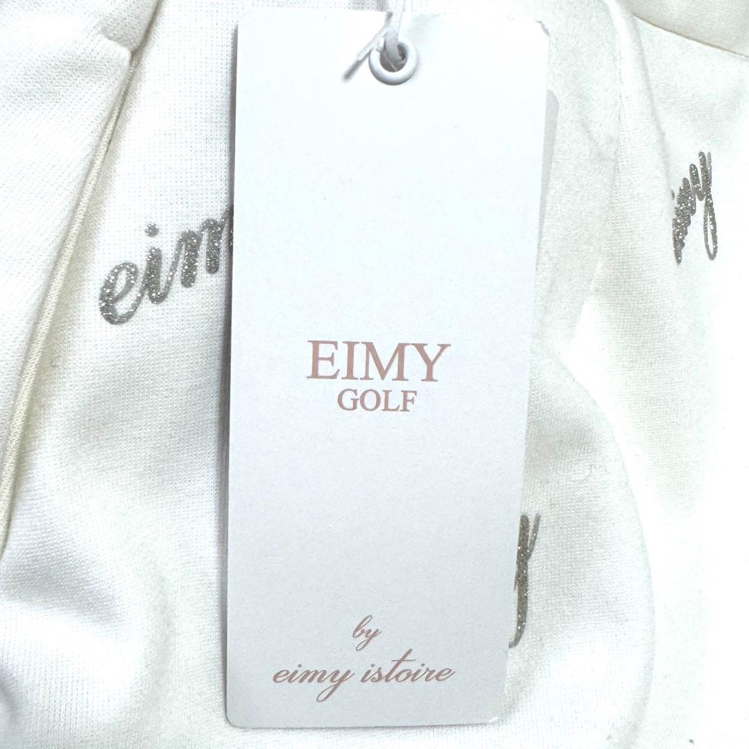 【タグ付新品】EIМY GOLF グリッターミニスカート ロゴ M Aライン