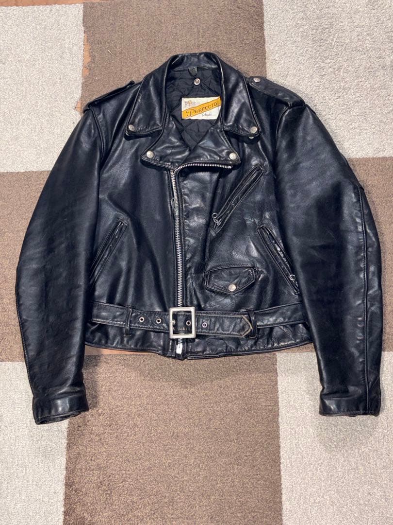 N*i様 SCHOTT 118 ショット ダブルライダースジャケット ヴィンテー