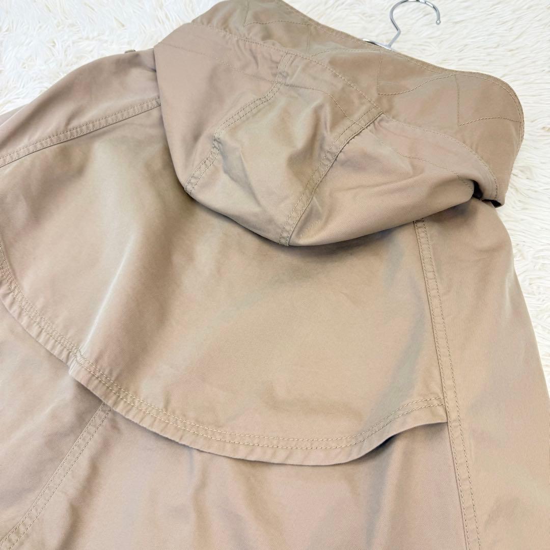 美品 バーバリーブルーレーベル Burberry ケープ コート トレンチ 38